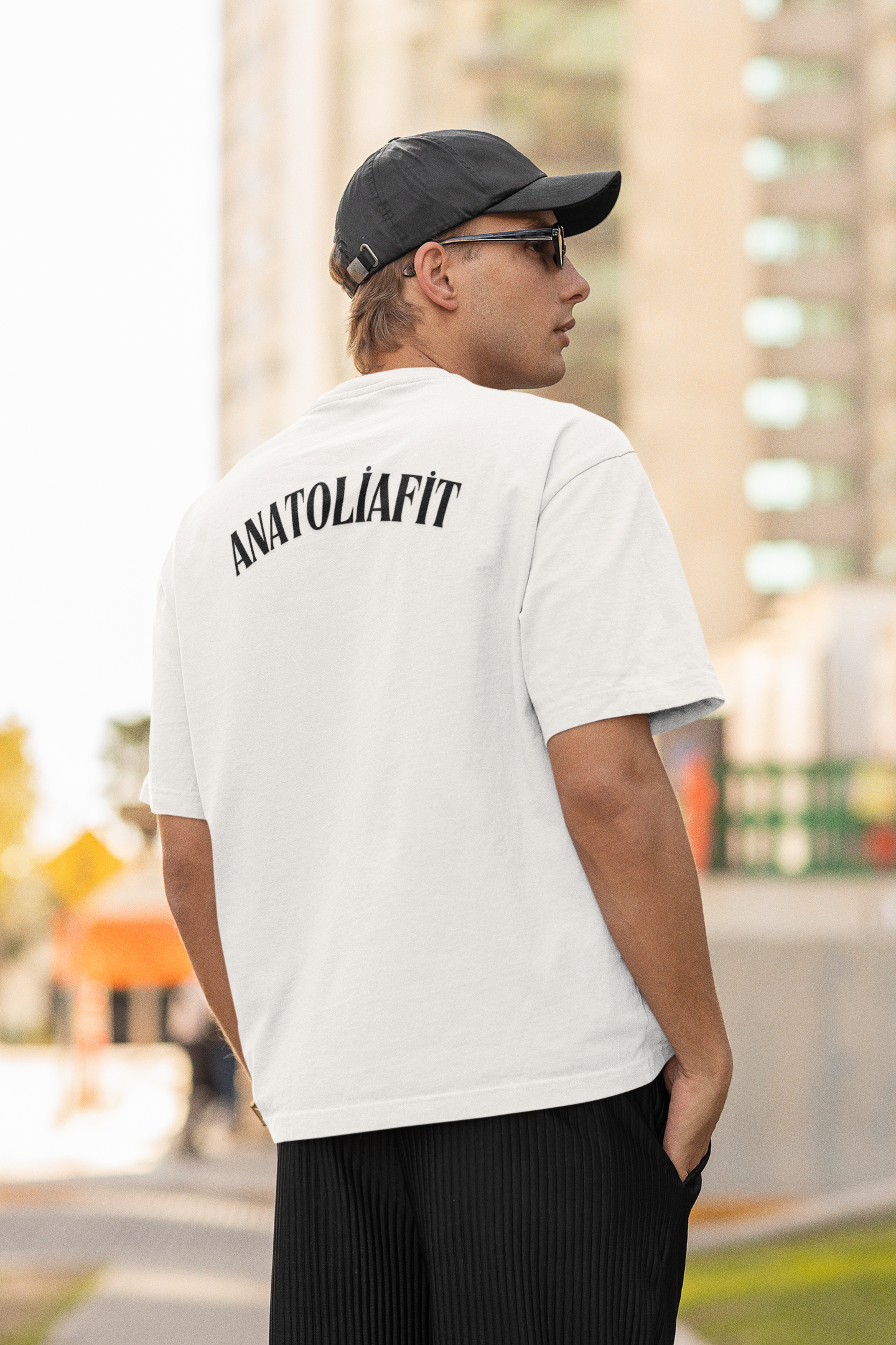 "GYMHUB x ANATOLİAFİT" Oversize Tişört