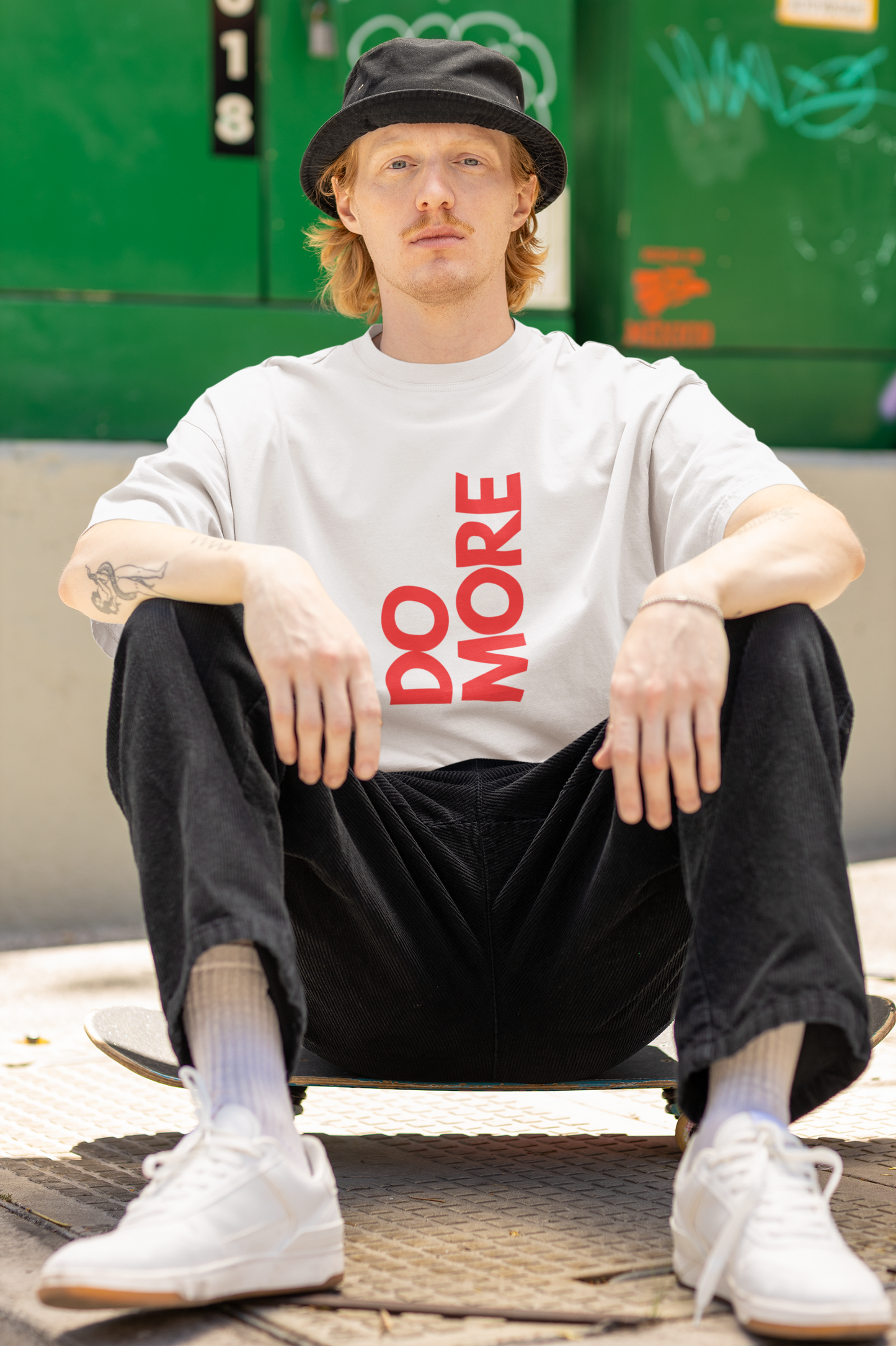 DO MORE - Oversize Tişört