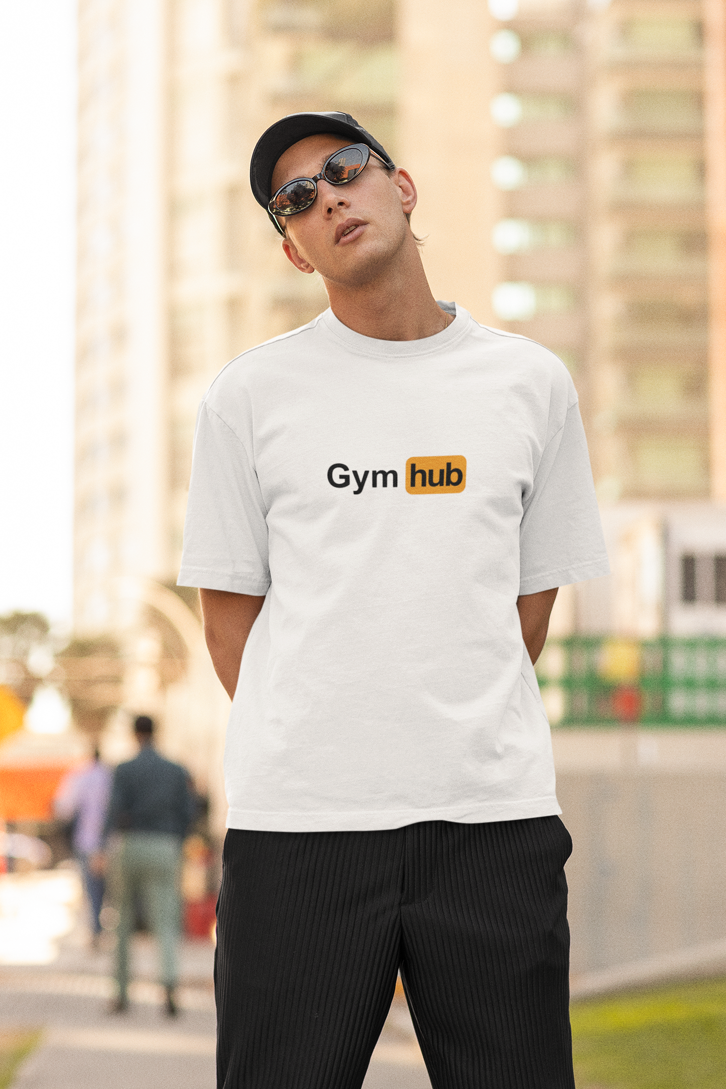 "GYMHUB x ANATOLİAFİT" Oversize Tişört